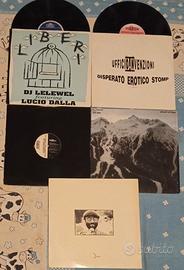 LOTTO 5 X VINILE 12 LUCIO DALLA