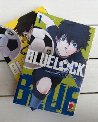 Manga Blue Lock Vol. 1 e 2 Calcio Panini Comics