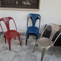 Sedie in metallo da interno meason du monde