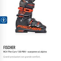 Scarponi sci Fischer