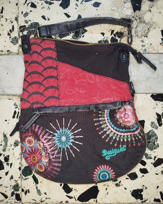 Borsa Desigual Donna Tracolla Tessuto Canvas
