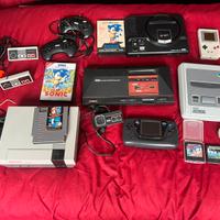 Lotto console videogiochi retrogame