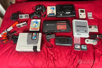 Lotto console videogiochi retrogame