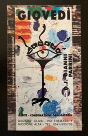Biglietti discoteche flyers anni 90 Riviera disco