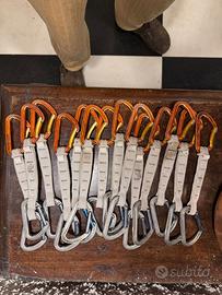 Rinvii da arrampicata Petzl Spirit usati 17cm