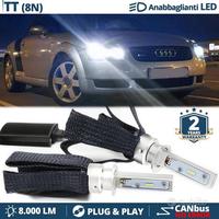 KIT LAMPADINE FULL LED H1 Audi TT 8N Canbus 6500K