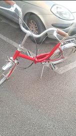 Bicicletta pieghevole vintage Bianchi - Rossa