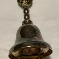 Vintage Campanella natalizia Austria microperline