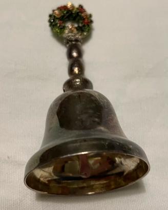 Vintage Campanella natalizia Austria microperline