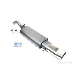 SILENZIATORE DI SCARICO PER VOLKSWAGEN VW GOLF II 
