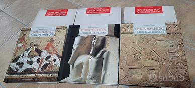 Serie Civiltà degli Egizi - 3 libri