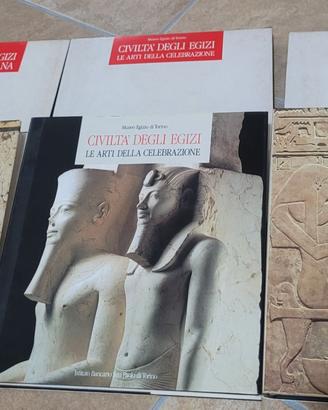 Serie Civiltà degli Egizi - 3 libri