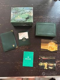 scatola originale rolex