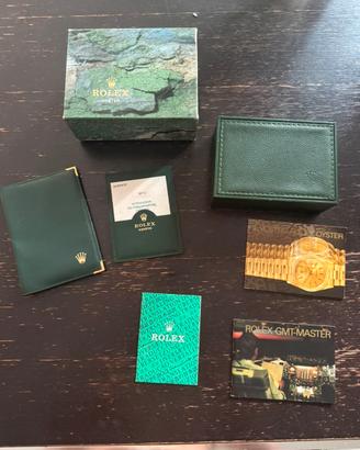 scatola originale rolex