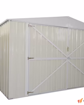 Box auto in Acciaio lamiera 360x514 cm avorio