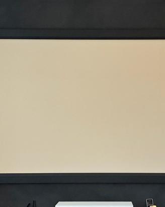 Schermo Videoproiezione 91" Cornice alluminio