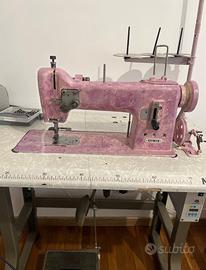 Macchina da cucire industriale doppio trasporto