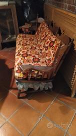 divano in legno 