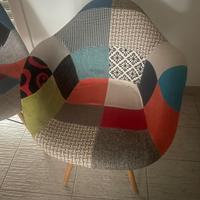 Poltrona patchwork
