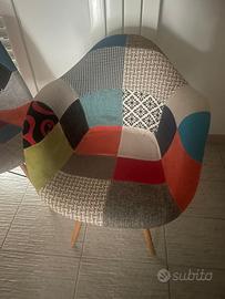 Poltrona patchwork