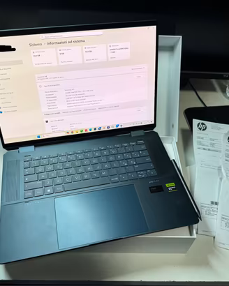 Hp Spectre x360 32 GB, RTX4050, Intel Core Ultra 7