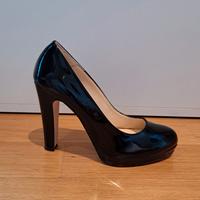 Scarpe vernice tacco 10