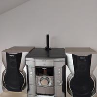 hi-fi lettore CD stereo-cassetta-radio