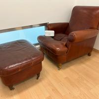 Poltrona Baxter Charlotte con Pouf