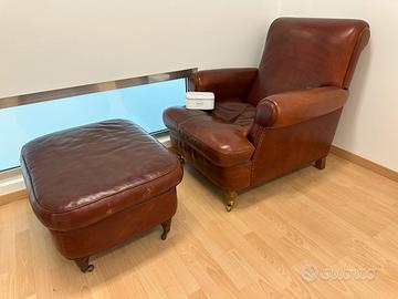 Poltrona Baxter Charlotte con Pouf