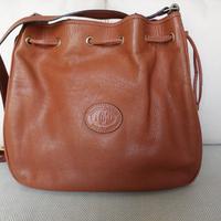 Borsa secchiello cuoio Nazareno Gabrielli