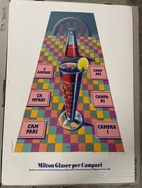 Manifesto pubblicitario Milton Glaser