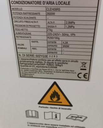 condizionatore portatile 