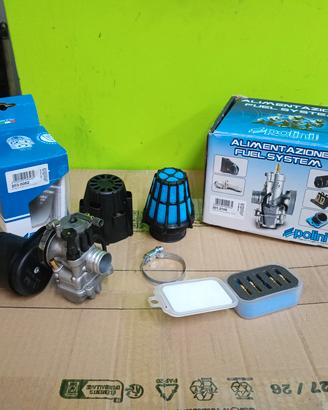 carburatore CP 21 POLINI COMPLETO+ getti e filtro