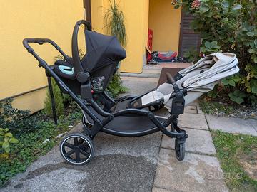 Passeggino gemellare/fratellare ABC, zoom design