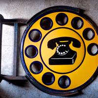 INSEGNA TELEFONICA  SIP  grande smaltata