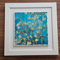 Quadretto Ramo di mandorlo fiorito, Van Gogh