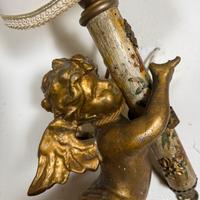 Coppia di putti dorati