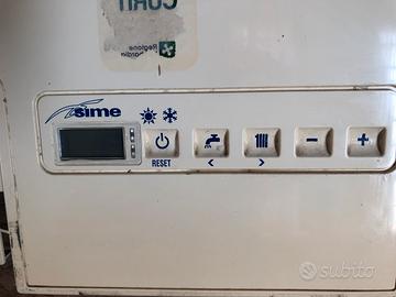 Pannello frontale gestione caldaia sime  open hd