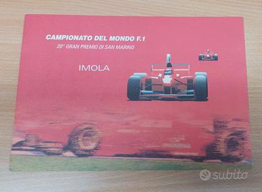 Folder Filatelico F1 - 20°GP San Marino Imola 2000