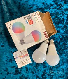 2 lampadine smart LED WiFi  RGB E27 – com
