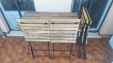 Tavolo con 4 sedie ikea Tarno