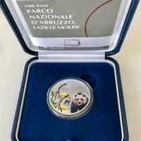 5€ ITALIA
100 ANNI 
PARCO NAZIONALE D'ABRUZZO