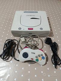Sega Saturn HST-3220 Console Giapponese + cavi