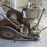 Argano forestale artigianale