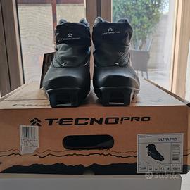 Scarponi sci di fondo Tecno Pro uomo 44 nuovi