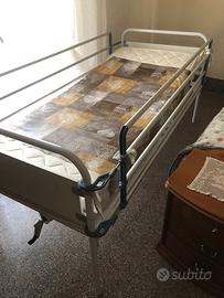 Letto ortopedico pieghevole a 1 snodo