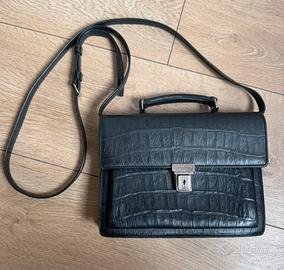 Borsa Saint Laurent High School Crossbody in Pelle