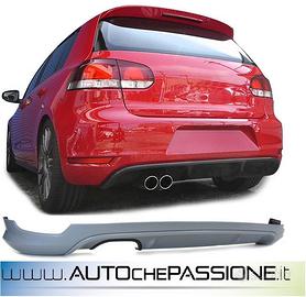 Diffusore posteriore Per Golf 6 2008 non per GTI