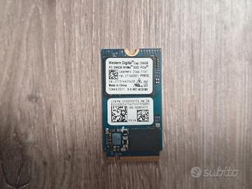 Hard disk 256 GB NVMe SSD PCIE 
