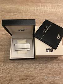 Fermasoldi acciaio - Montblanc